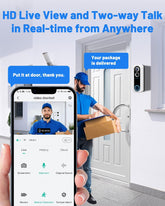 doorbell camera wireless video doorbell